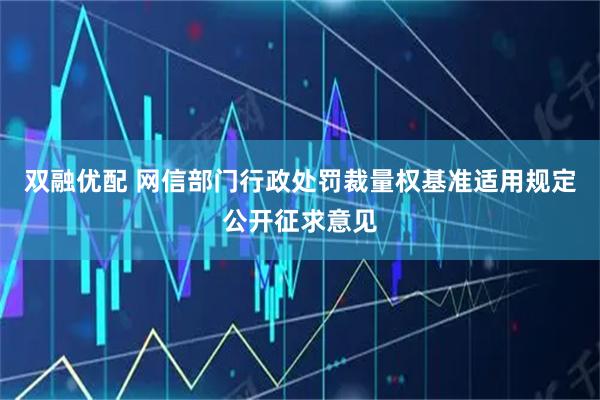 双融优配 网信部门行政处罚裁量权基准适用规定公开征求意见