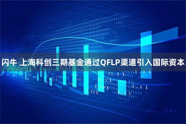 闪牛 上海科创三期基金通过QFLP渠道引入国际资本