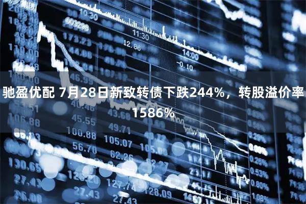 驰盈优配 7月28日新致转债下跌244%，转股溢价率1586%